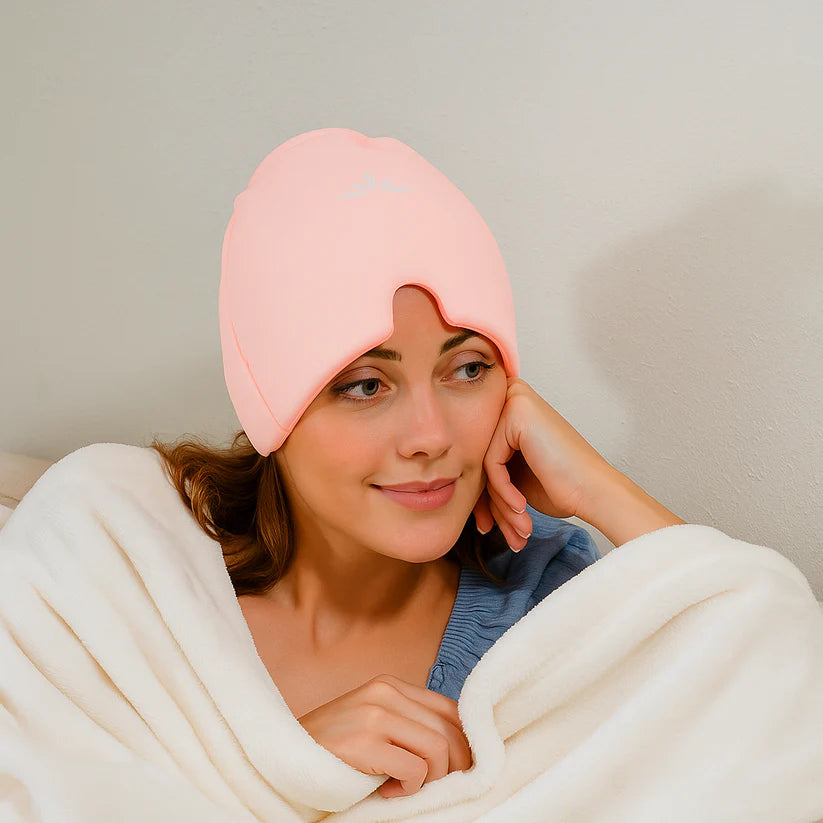 GORRO DE GEL TÉRMICO - ALIVIO PARA MIGRAÑAS Y ESTRES