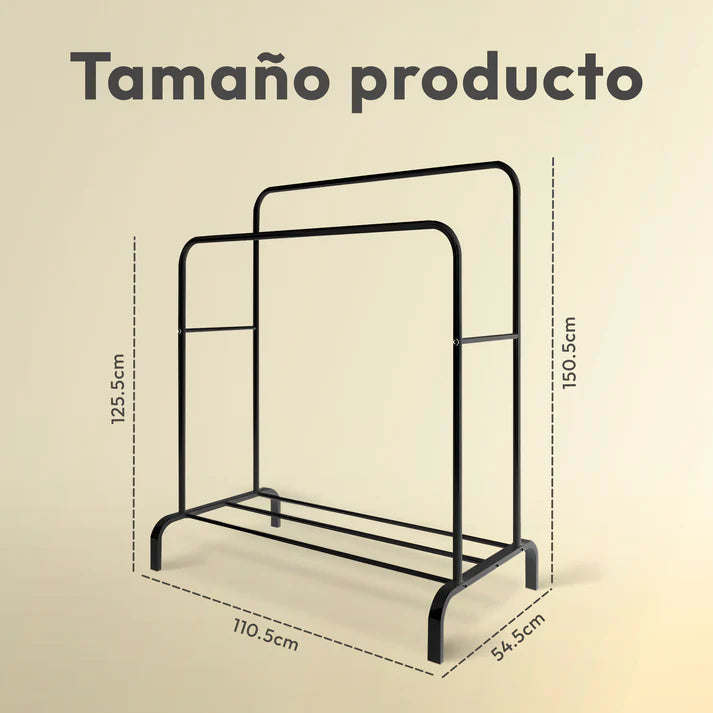 Perchero Doble Colgador Organizador