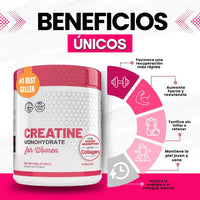 CREATINA CON MONOHIDRATO PARA MUJER