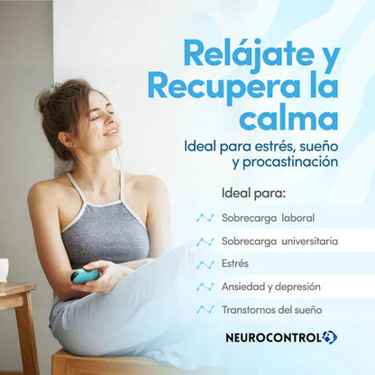 NeuroControl™ - Dispositivo inteligente anti-ansiedad