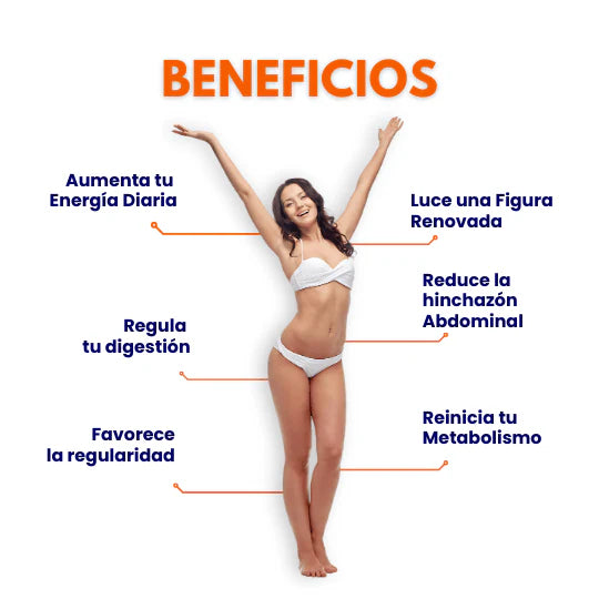 Detox Natural 15 Días 🍃 | Apoya la Limpieza Digestiva y un Abdomen Más Liviano