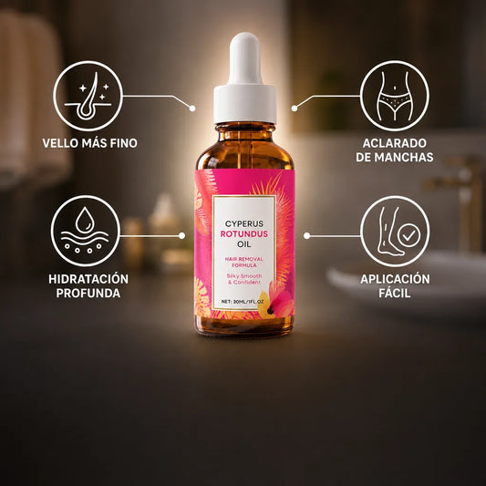 Cyperus Rotundus Oil 60 ml- Aceite Depilación Definitiva