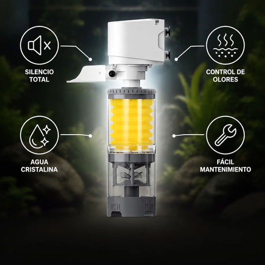Filtro Silencioso para limpieza de Acuario / AcuaPure®