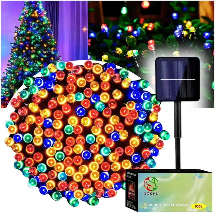Luces Solares Navideñas